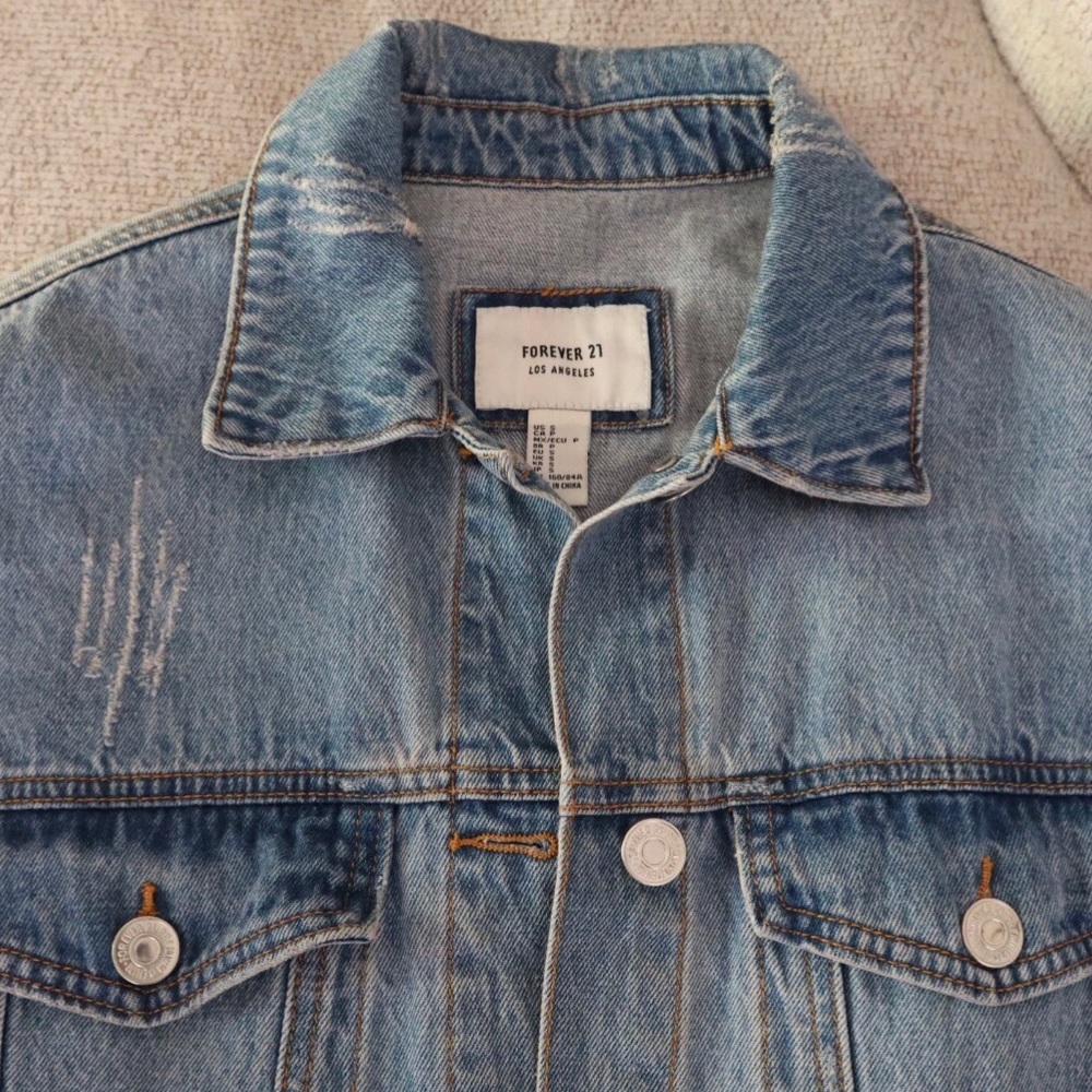 Forever 21 Denim Jacket Like NEW